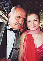 23-й ежегодный Московский Международный Кинофестиваль, июнь 2001. . На фот