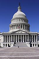 USA, Washington DC, Capitol Building, Head on view