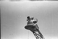 Съемки фильма «Строится мост», (1965). На фото: Га