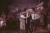 Кадр из фильма «Три встречи», (1948). На фото: Бор