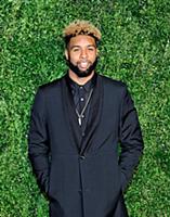 NY Giants receiver Odell Beckham Jr. attends the 1