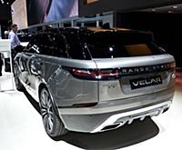 2018 Range Rover Velar at the New York Internation