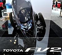 Toyota FV2 concept vehicle at the New York Interna
