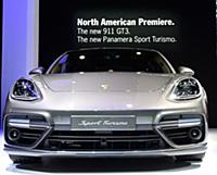 2018 Porsche Panamera Sport Turismo at the New Yor