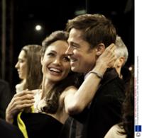 Актеры Брэд Питт (Brad Pitt) и Анджелина Джоли (An