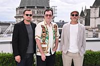 Leonardo DiCaprio, Quentin Tarantino and Brad Pitt