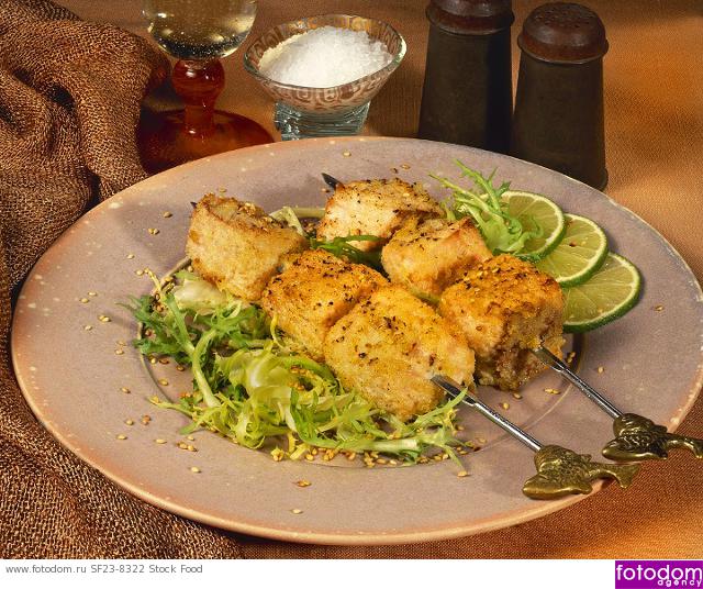 Salmon Kebabs Salmon Kebabs