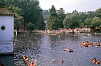 Термальное озеро Хевиз. Венгрия. 1975 год.

(При и