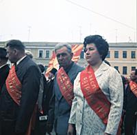 1 Мая Праздничная демонстрация. Город Тула. 1974 г