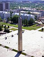 Куйбышев (Самара). Виды города и река Волга. 1985 