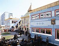 Открытие детского сада в честь 400-летия города.  
