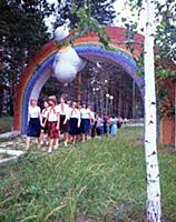 Пионерлагерь, отдых. Куйбышев (Самара). 1985 год.
