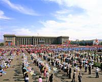 60 лет Монгольской Народной Республике. День народ